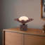 Furrow 9-in Red Table Lamp-1410794911