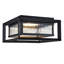 Plafonnier extérieur noir mat Hartbrook