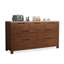 Armoire d'appoint en bois massif brun noisette-51801673-51801674