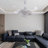 42 Inch LED Ceiling Fans with Light and Remote Control
