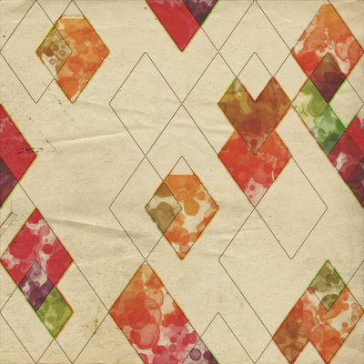 Forme géométrique de couleur II
