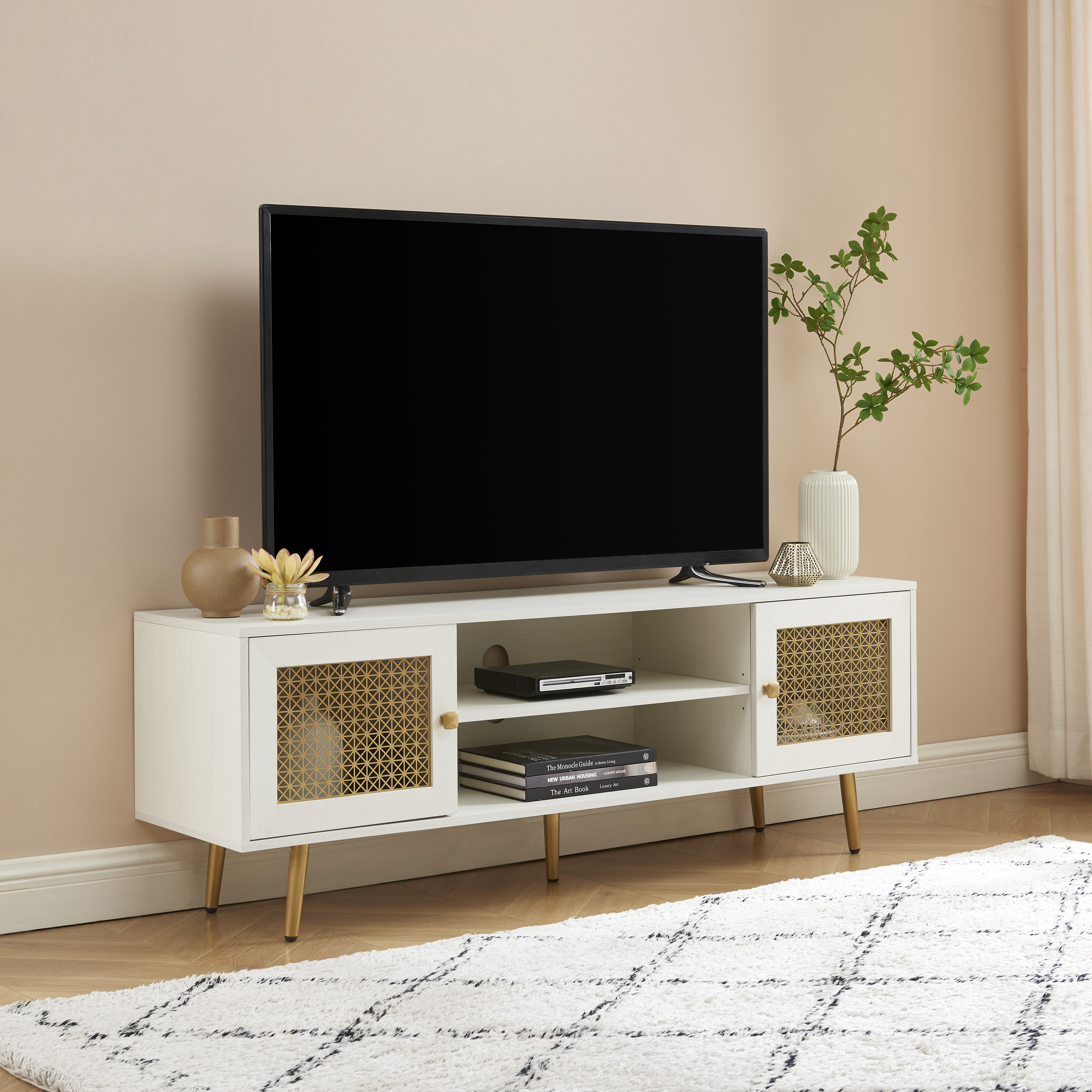 Mercer41 Keniel TV Stand for TVs up to 70" | Wayfair