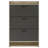 Kyla Grey 3-Tier Engineered Wood Shoe Cabinet-61341070