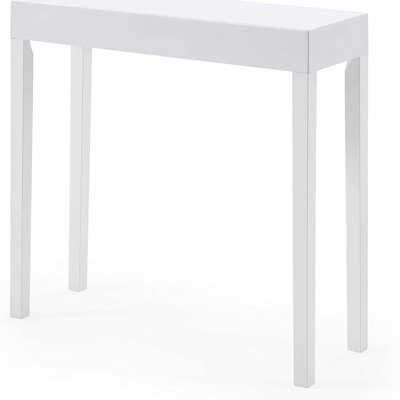 Modern Amy Console Table, Sofa Table, White
