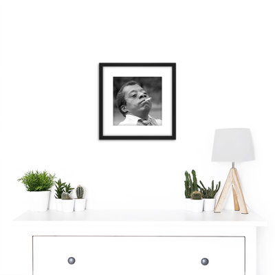 Portrait Writer Activist James Baldwin by Allan Warren - Single Picture Frame Print