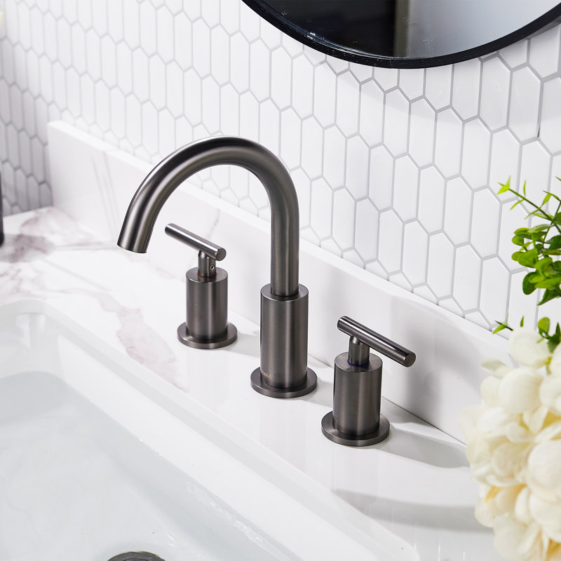 Timed Flow Tap with Waste, Grey