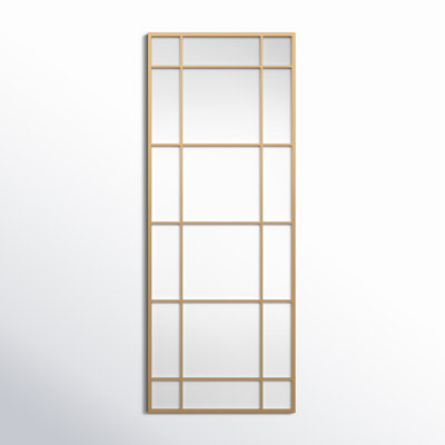 Neptune Window Pane Wall Accent Mirror