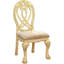 Ensemble de 2 chaises d'appoint formelles Majestic Traditional