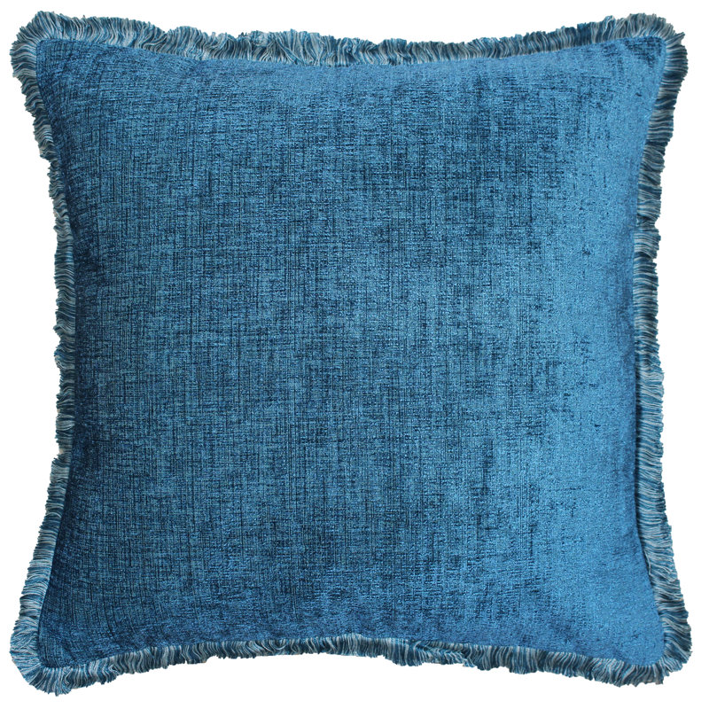 Square Throw Cushion, Teal