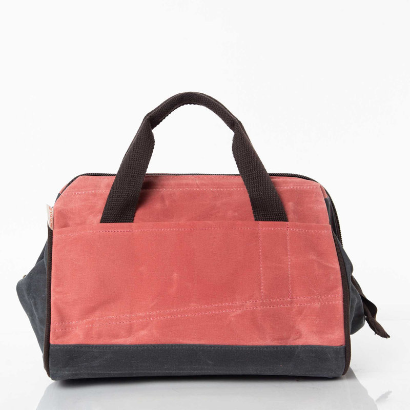 Sac à outils ciré, Rouge nautique