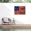 Toile d'extérieur «American Flag» par Patricia Alvez-87944477
