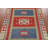 Vegetable Dye Geometric Kazak Oriental Area Rug