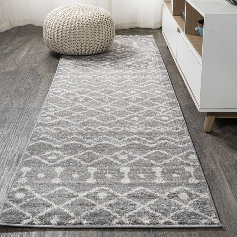 Bousquet Moroccan Beni Souk Gray/Cream Rug