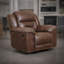 Fauteuil inclinable manuel berçant Aky, similicuir lisse-113768433