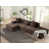 Rheece Dark Brown Polyester is out of stock
