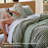 Bedsure Gingham Duvet Cover Set, 100% Washed Cotton Duvet Cover Linen‑Like, PureWoven with Reversible Yarn‑Dyed Design & Double‑Stitch Craft（Set of 3） -125054725-125054726