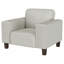 Fauteuil d'appoint capitonné en tissu-2062207532