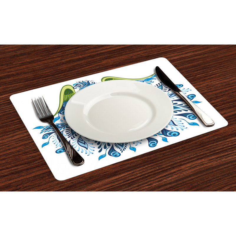 Polyester Animals/Nature Rectangle Placemat