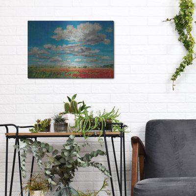 «Summer Clouds And Poppies» par Jennifer Gardner