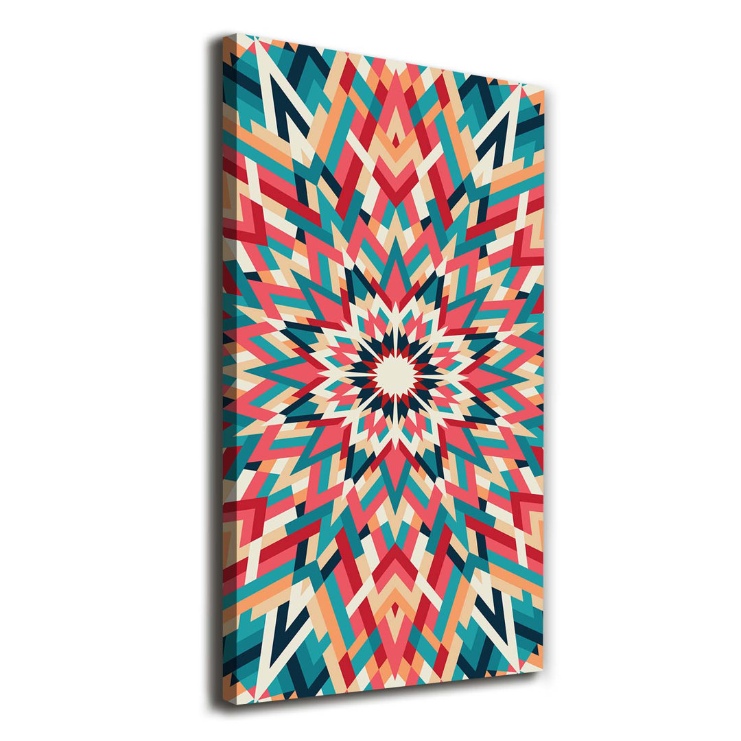 Kaleidoskop - Kunstdrucke auf Leinwand - Wrapped Canvas