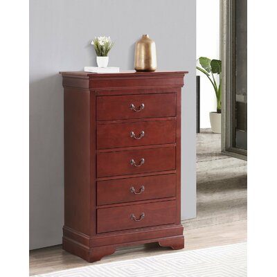 Abor 5 Drawer Chest -  Glory Furniture, G3100-CH