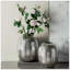 Élégant vase en aluminium argenté, léger et durable pour un décor moderne et facile à déplacer-2065973258