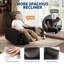 Faux Leather Chaise Lounge