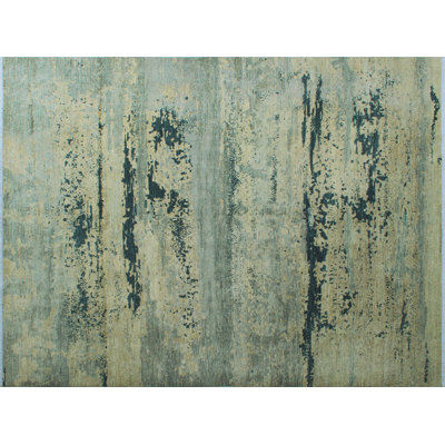 Alvey One-of-a-Kind 9' X 12'2" 2010s Wool Area Rug in