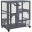 Cage pour chat Emley, bois
