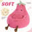 Cartoon Eggplant Bean Bag Chair, Kids Room Eggplant Sofa With Washable Sofa Cover Or Reading, Lounging And Watching TV-1491098212-1490696199