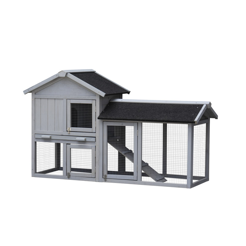 Maison pastorale avec surface facile - Simplifiez les pièces détachables de la cage pour animaux de compagnie