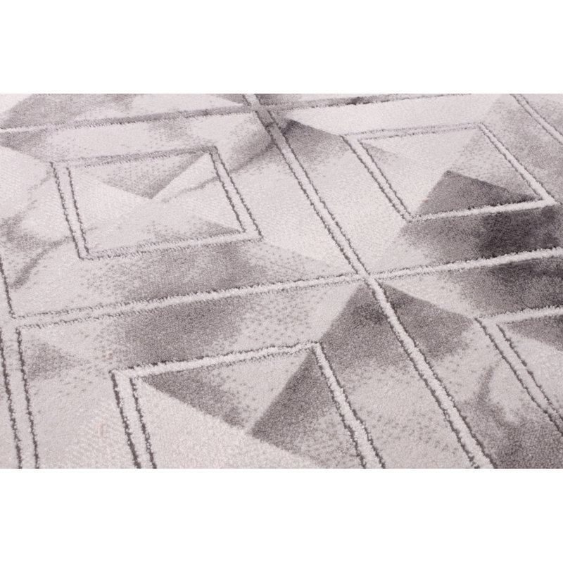Elystan Abstract Hand Woven Area Rug, Rectangle 80 x 150cm