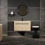 Meuble-lavabo mural 36 po
