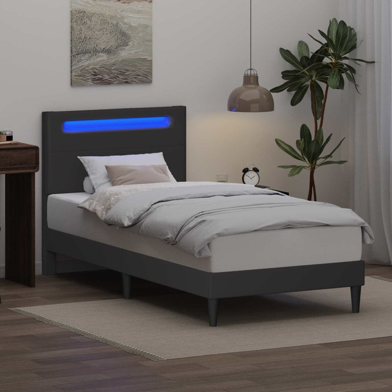 Bed, Single (3'), Grey
