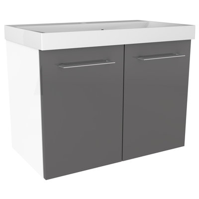 Lima 60cm Single Bathroom Vanity Base Only