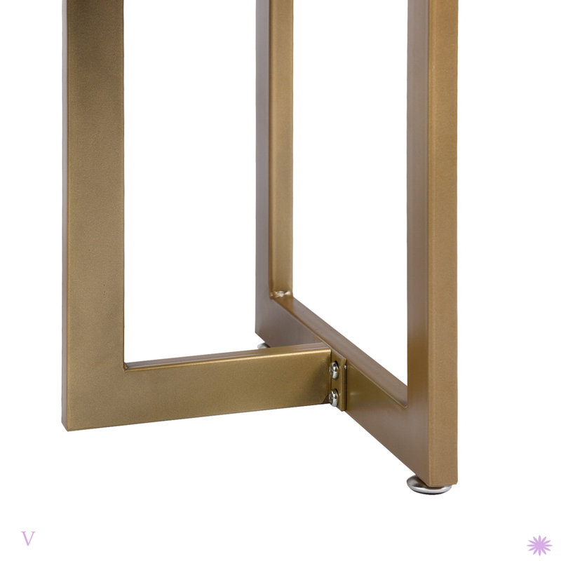 Ensemble de 1 banc rembourré en velours, Rose