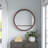 Shane Flat Wall Mirror with Shelves