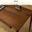 Bureau rectangulaire brun en bois massif minimaliste-109306408
