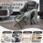 Fauteuil de détente moderne avec repose-pieds Comfy