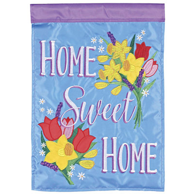 Garden Garden Floral Home Sweet Home