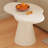 Cream End Table,irregular Side Table