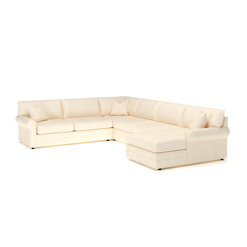 Charlie 4-Piece Sectional, Cruise Adrift, Bayou Natural