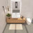 Pyramid 30" Wall Mounted Rectangular Solid Surface Bathroom Sink in Matte Finish, White-534316223