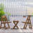 Foldable Small Table and Chair Set with 2 Chairs and Rectangular Table-1288863968