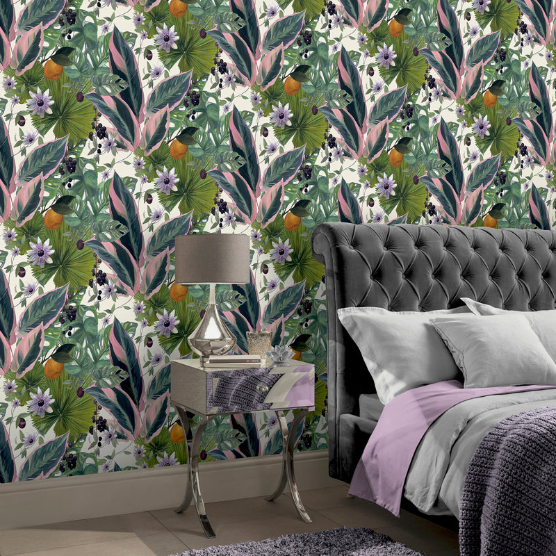 Etta Wallpaper, White
