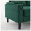 Canapé à accoudoirs carrés avec repose-pieds de rangement 78,00 po Merilynn
