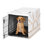 Housse pour chenil capitonnée ivoire pour chien 36 po par Sweet Jojo Designs