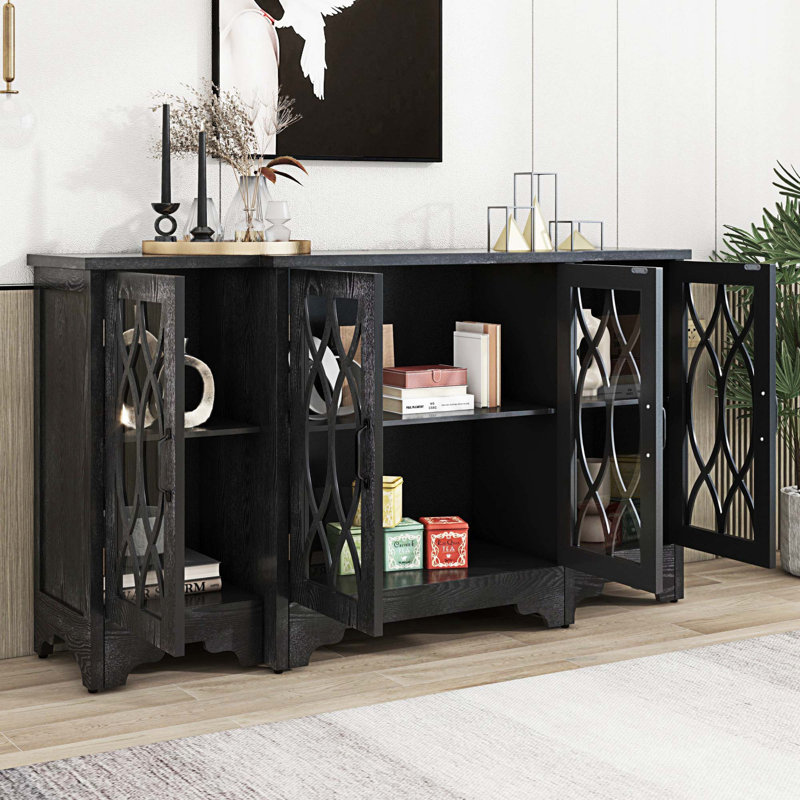 Merissa 58 " W Sideboard, Black