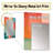 Coral Cubes Melody Shapes II - Abstract Shapes Mirror, Modern Unique Wall Mirror, Printed Metal Art-1318579530