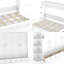 Lit escamotable mural avec tablettes, armoires latérales et 3 tiroirs Murphy-1285279932-1285279934